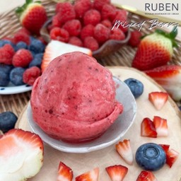 Mixed Berry Sorbet (เจ)