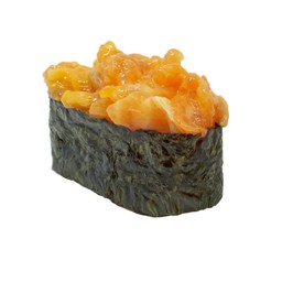 5)ข้าวปั้นหน้าแซลมอนสไปซี่ซอส