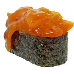 33)ข้าวปั้นหน้าแมงกระพรุนซอสญี่ปุ่น