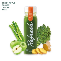 Green apple+celery+kale+ginger