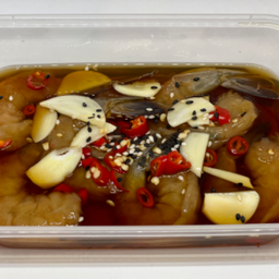 กุ้งดองซีอิ๊วเกาหลี