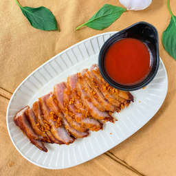 คอหมูทอด