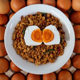ข้าวกะเพราพริกแห้ง&กะเพราห่อ 94♾ หมู่บ้านพฤกษา304