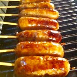 ไส้อั่วสมุนไพรจัมโบ้ย่าง 1แท่ง