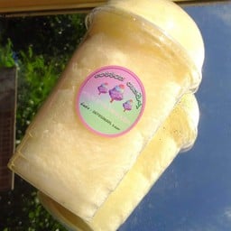 ขนมสายไหม สีเหลือง  กลิ่น วนิลา