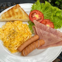 เซตอาหารเช้า ไข่คน (Omlet)