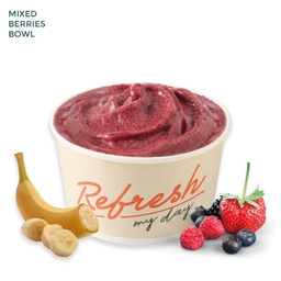 Base mixed berries bowl