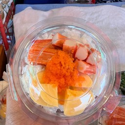 ข้าวหน้าปูอัด-ไข่หวาน