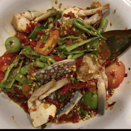 ตำถั่วปูม้าปลาร้า