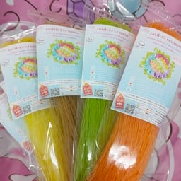 ขนมจีนอบแห้ง ข้าว สีขาวธรรมชาติ ขนาด 100 ก