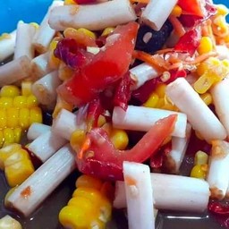 ปลาร้าไหลบัวข้าวโพด