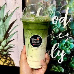 มัทฉะลาเต้ (เย็น/ปั่น)