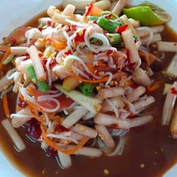 ตำซั่วปลาร้าไหลบัว