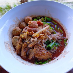 ก๋วยเตี๋ยว เนื้อรวมสด+เปื่อย