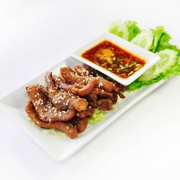 หมูแดดเดียวทอด เล็ก