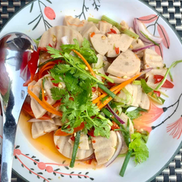 ยำหมูยอ Spicy Vietnamese pork Salad