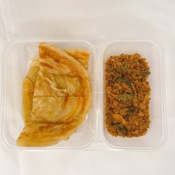 โรตี ทานคู่ไก่หยองเขียวหวาน