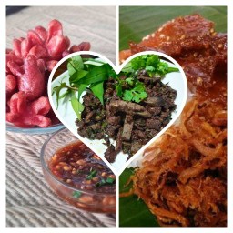 ไก่ย่างโบราณ ส้มตำแหกปาก หมึกย่าง พฤกษาD สวนสองบ้านหลังแรก