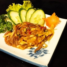 ปลาร้าญี่ปุ่นยำไทย