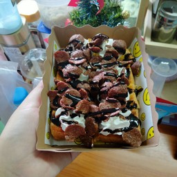 ปังปิ้งวิปครีม ช็อคโกโก้ครั้น