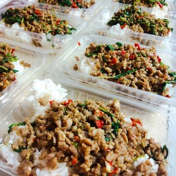ข้าวกะเพราหมู