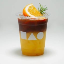 Iced Espresso Orange Line Man