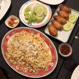 ข้าวผัดปู ซอย 1& ชานมไข่มุกหอมที บางปะอิน อยุธยา บ้านเลน บางปะอิน