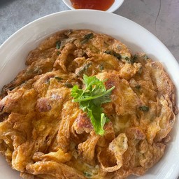 ไข่เจียวแหนมไข่3ฟอง