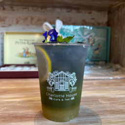 มัทฉะอัญชันน้ำผึ้งมะนาว