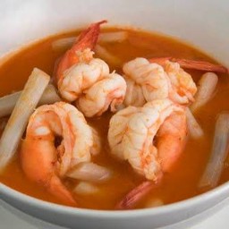 แกงส้มสายบัวกุ้ง