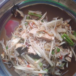 ตำซั่วปูปลาล้า3รส