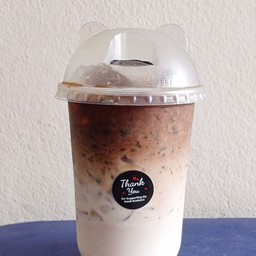 นมหมีกาแฟ (เย็น)