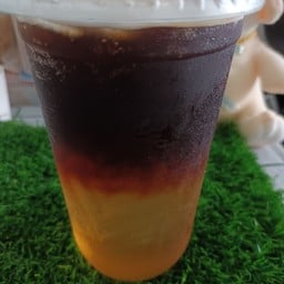 อเมริกาโน่เย็น น้ำผึ้ง+มะนาว