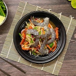 ตำกุ้งสด