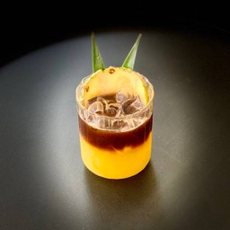 กาแฟสับปะรด เย็น