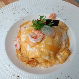 ข้าวไข่ข้นกุ้ง