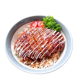 ข้าวหมูทงคัตสึแห้ง