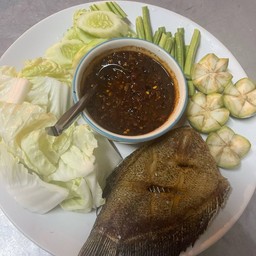 ชุดน้ำพริกหมูปลาสลิด