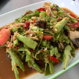 ตำถั่วปลาร้าหอย