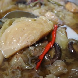 กับข้าวบ้านอาม่า-บางแสน อาหารตามสั่ง บางแสน