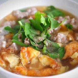 ต้มจืดไข่น้ำหมูสับ