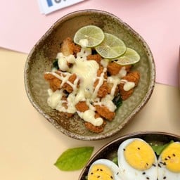 ไก่กรอบซอสมะนาว