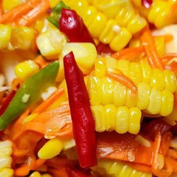 ตำข้าวโพดเจ