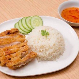 ข้าวหน้าไก่ทอดอินดี้.
