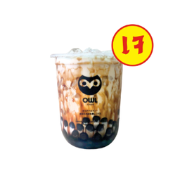 ชานมบราวน์ชูก้าไข่มุก (สูตรเจ) deli