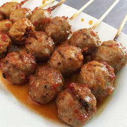 A11 หม่าล่าลูกชิ้นเนื้อ-เอ็นเนื้อ3ไม้