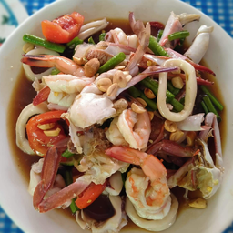 ตำทะเล(ปลาร้า)