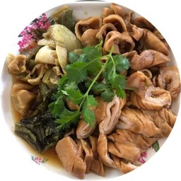 ไส้หมูพะโล้