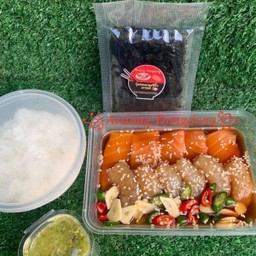 [อร่อยซ่ากับโค้ก] เซ็ตรวมมอน&กุ้งดองซีอิ๊วเกาหลี +  โค้ก ออริจินัล (กระป๋อง)