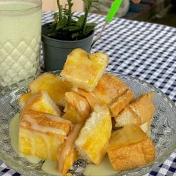 ร้านดวงดีขนมปังปิ้งเตาถ่าน โมจิดอย เชียงใหม่ สาขา 1 สาขาใกล้ราชภัฏเชียงใหม่